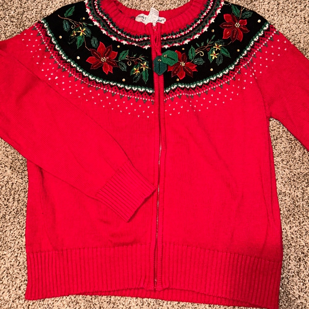 Red Mistletoe Jacket ♥️